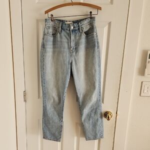 Madewell Light Blue Straight Leg Jeans
